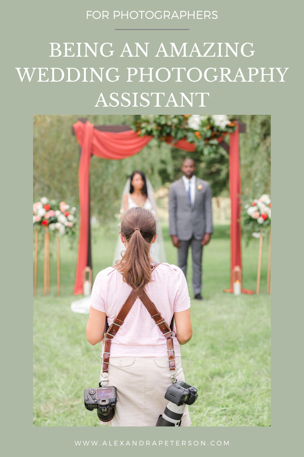 How to be an amazing wedding photography assistant